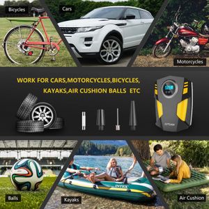 SYTUNG Digital Tyre Inflator – Portable Air Compressor Pump