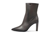 Franco Sarto Women's Appia Pointed Toe Dress Bootie Ankle Boot, Graphite Grey Leather, 8 UK