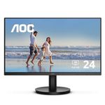 AOC 24B3HM 24" Class Full HD 75Hz Monitor, AMD FreeSync, HDR Mode, for Home and Office, HDMI, VGA, LowBlue, VESA