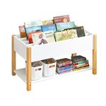 SoBuy KMB35-W, Children Kids Bookcase Book Shelf Toy Shelf Storage Display Shelf Rack Organizer