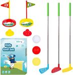 Liberry Kids Golf Club Set, Retractable Toy Golf Clubs for Toddlers, Mini Golf Set for Children Age 3 4 5 Years Old