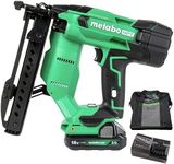Metabo HPT 18V MultiVolt Brushless Cordless Stapler Kit, 18 Gauge 1/4" Compact Narrow Crown Stapler with Power Tool 2.0Ah Li-ion Battery, Drives 1/2" to 1-1/2" Staples, N1804DA