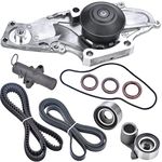 Nakuuly Timing Belt Kit with Water Pump Compatible with 2003-2018 Honda Accord Crosstour Odyssey Pilot Ridgeline MDX RDX RL TL TSX ZDX Saturn Vue 3.0L 3.5L 3.7L Replaces TKH002 TCKWP329 19200-RDV-J01