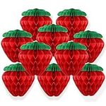 10 Pieces 6 Inch Paper Strawberry H