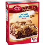 Betty Crocker Baking Delights Cookie Brownie Bars Mix, 17.4 oz
