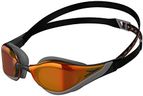 Speedo Unisex Fastskin Pure Focus Swimming Goggles | Competitive Racing Goggles | Anti-Fog | Anti-Leak, Black/Red, One Size