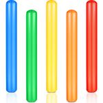 Pool Inflatable Sticks 41.3 Inch Pool Noodles PVC Swimming Noodles Colorful Inflatable Pool Noodle Adults Float Water Noodles Outdoor Water Games Toy for Beaches Swimming Pool Party Decor (5 Pieces)