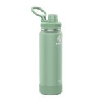 Takeya 885395512303 Actives Insulated Stainless Steel Bottle, Spout Lid Cucumber 24oz