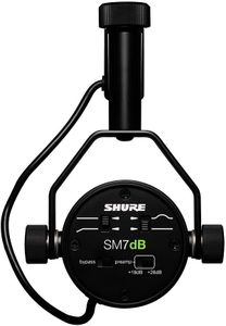 Shure SM7dB Dynamic Microphone – Black