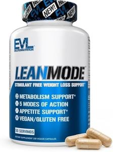EVL Weight Loss Support Pills - Premium Multipurpose Appetite Metabolism and Fat Loss Support for Men and Women - LeanMode with Green Coffee Bean Extract CLA and Garcinia Cambogia - 50 Servings