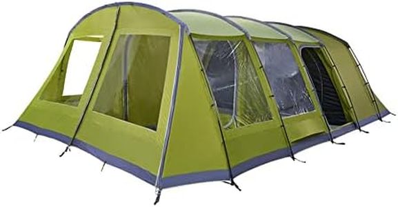 Vango Casa Lux 7 Person Family Tent (green), Green, One Size