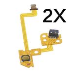 2x L Left Button Key Ribbon Flex Cable Replacement Part for Nintendo Switch Joy-Con NS Controller Repair