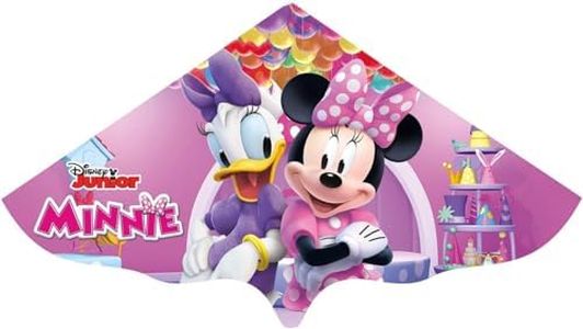 GÜNTHER FLUGSPIELE 1186 - Aquilone per bambini con motivo Disney Minnie Mouse, pronto al volo, a linea singola in robusto foil dai 4 anni, circa 115 x 63 cm