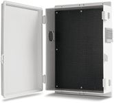 Namunanee Outdoor Electrical Junction Box, ABS Water Resistant Enclosure with Internal Mounting Panel & Hinged Cover, 15.7"H* 11"L* 4.1"W