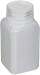 Nalgene 562114-0002 2oz Wide-Mouth Square Bottle, HDPE, Multi