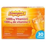 Emergen-C® Tangerine (30 Count), 1000mg Vitamin C / Electrolytes / B Vitamins Mineral Supplement