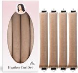 4Pcs Heatless Hair Curler, Overnigh