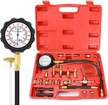 uptodateproducts Fuel Pressure Gauge Auto Diagnostics Tools for Fuel Injection Pump Tester 0~140psi 0~10bar Quick Coupling