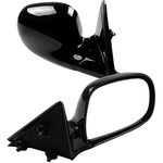 Scitoo Left+Right Manual Foldable Black Side View Mirrors for 94-98 Chevy Blazer S10 94-98 GMC Jimmy S-15 Sonoma 96-98 Isuzu Hombre 96-98 Olds Bravada (Pair Set Mirrors)