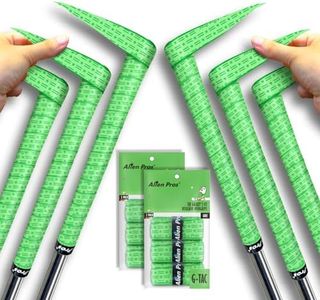 ALIEN PROS Golf Grip Wrapping Tapes - The Game-Changing Golf Club Grip Solution – Refresh Your Grip in Under a Minute (6-Pack Stars Green)