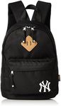 Major League Baseball MBBKM03 Kids Backpack, Yankees, Black, Height: 13.0 inches (33 cm), Width: 9.8 inches (25 cm), Gusset: 4.3 inches (11 cm), Yankees Black, 高さ：33cm　幅：25cm　マチ：11cm