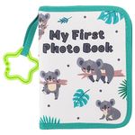 SEWACC Baby Growth Photo Album Cloth Baby Record Albums My First Photo Book Soft Picture Book First Year Memory Album