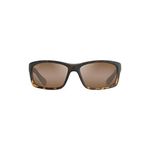 Maui Jim Women's Kanaio Coast Sunglasses, Matte Tortoise Ombre/Hcl Bronze Polarized, Medium