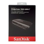 SanDisk ImageMate PRO USB-C Multi-Card Reader/Writer works with SD and microSD cards (UHS-II, UHS-I, non-UHS) and CompactFlash cards