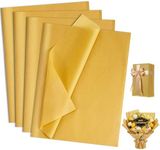160 Sheets Gold Tissue Paper for Gift Bags 20 X 14 Inches Valentines Tissue Paper Wrapping Tissue Paper Bulk for Crafts Party Graduate Valentine's Day Mother's Day Decorations