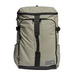 adidas Unisex Hybrid Backpack, Silver Pebble/Black, One Size