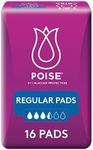 Poise Pads For Bladder Leaks Regular 16 Count