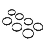 SmallRig Seamless Follow Focus Ring Set of 7, with AB Stop and Non-Slip Rubber, Standard M0.8 Focus Gear Ring, Compatible with SMALLRIG Follow Focus 3010B, 3850, 3781, 3918-4185