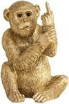 Large Resin Rude Monkey Ornament St