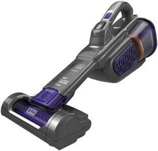 Black+Decker Handstaubsauger Akku Dustbuster Handsauger 36 Wh / 18 V (mit Cyclonic Action & Zwei Saugstufen, integrierte ausziehbare Fugendüse, inkl. Ladekabel) BHHV520BFP-QW
