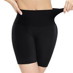 ATTLADY Body Shaper for Women Shapewear Tummy Control Shorts Mid-Waist Girdle Knickers and Spanks