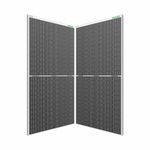 WAAREE DCR Solar Panel 540 Watt 144 Cells Framed Dual Glass Mono PERC Bifacial DCR Solar Panels Eligible for Government Subsidies (Bi-55-540_DCR, 1kW)
