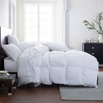 THE ULTIMATE WINTER COMFORTER** Hotel Luxury Down Alternative Comforter Duvet Insert with Tabs Washable and Hypoallergenic (King) by Lavish Comforts