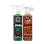 ChemicalGuys AIR300 Combo of Car Scent and Leather Scent (473.2 ml)