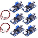 Youmile 6PACK Step-Down Power Supply Module LM2596 LM2596S Buck Converter DC to DC 3.0-40V to 1.5-35V High Efficiency Voltage Regulator Module