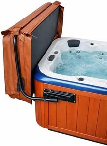 Byers Choice Hot Tub Cover Lifter - Up to 96" Pivot Top Mount Spa Cover Lift - Adjustable Hot Tub Cover Lift - Fits Most Spa Hot Tubs - Collapsible Spa Cover Lifter - Reinforced Brackets Hot Tub Lift