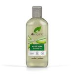 Dr Organic Aloe Vera Shampoo, Soothing, All Hair Types, Natural, Vegan, Cruelty-Free, Paraben & SLS-Free, Recyclable & Recycled Ocean Bound Plastic, Certified Organic, 265ml, Packaging may vary