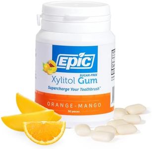 Epic Dental Orange-Mango Xylitol Gum (50 Pieces)