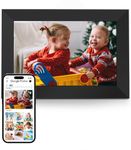 Cozyla Digital Photo Frame WiFi Smart Digital Picture Frame Free Unlimited Storage Share Photo with Family and Friend via App Email Google Photos Instagram Web Browser Photo Frame Electronic 10.1 Inch