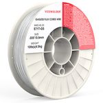 YESWELDER Flux Core Mig Wire, Mild Steel E71TGS.035-Diameter, 10-Pound Spool…