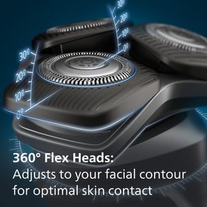 Philips Series 5000 Men’s Electric Shaver – Wet & Dry Razor