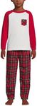 Lands' End K LS Pocket Fleece PJ Se