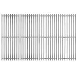 Hongso 17 3/8" Solid SS 304 Stainless Steel Cooking Grill Grates Replacement for Broil-Mate, Broil King 9625-67, 9625-84, Baron 320, Baron 340, Baron 440, Huntington and Sterling, SCB005, 4Pcs