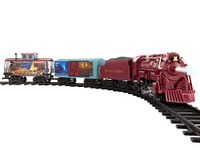 Lionel Battery-Operated The Polar Express Freight Toy Train Set with Locomotive, Train Cars, Track & Remote with Authentic Train Sounds, & Lights for Kids 4+