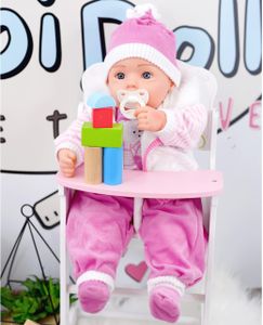 BiBi Doll 20-Inch Baby Girl Doll – Realistic Soft Toy