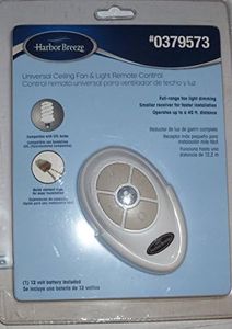 Harbor Breeze Universal Ceiling Fan & Light Remote Control
